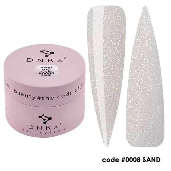 DNKa' Аcryl Gel #0008 Sand 30 мл Гель для нарощування нігтів AGD0008