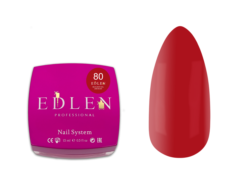 Edlen Builder gel collection "Lviv" Гель для нарощування колекція "Львів" 15 ml