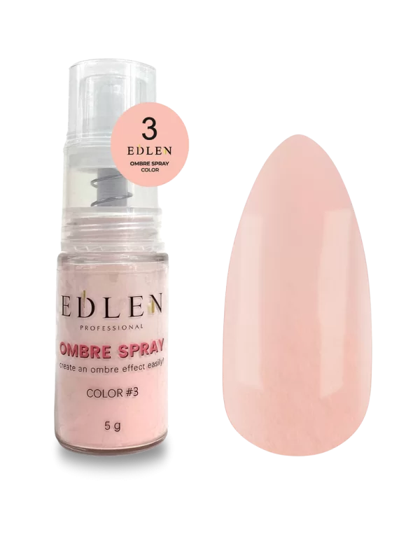 Пудра спрей для дизайну Edlen Professional Ombre Spray