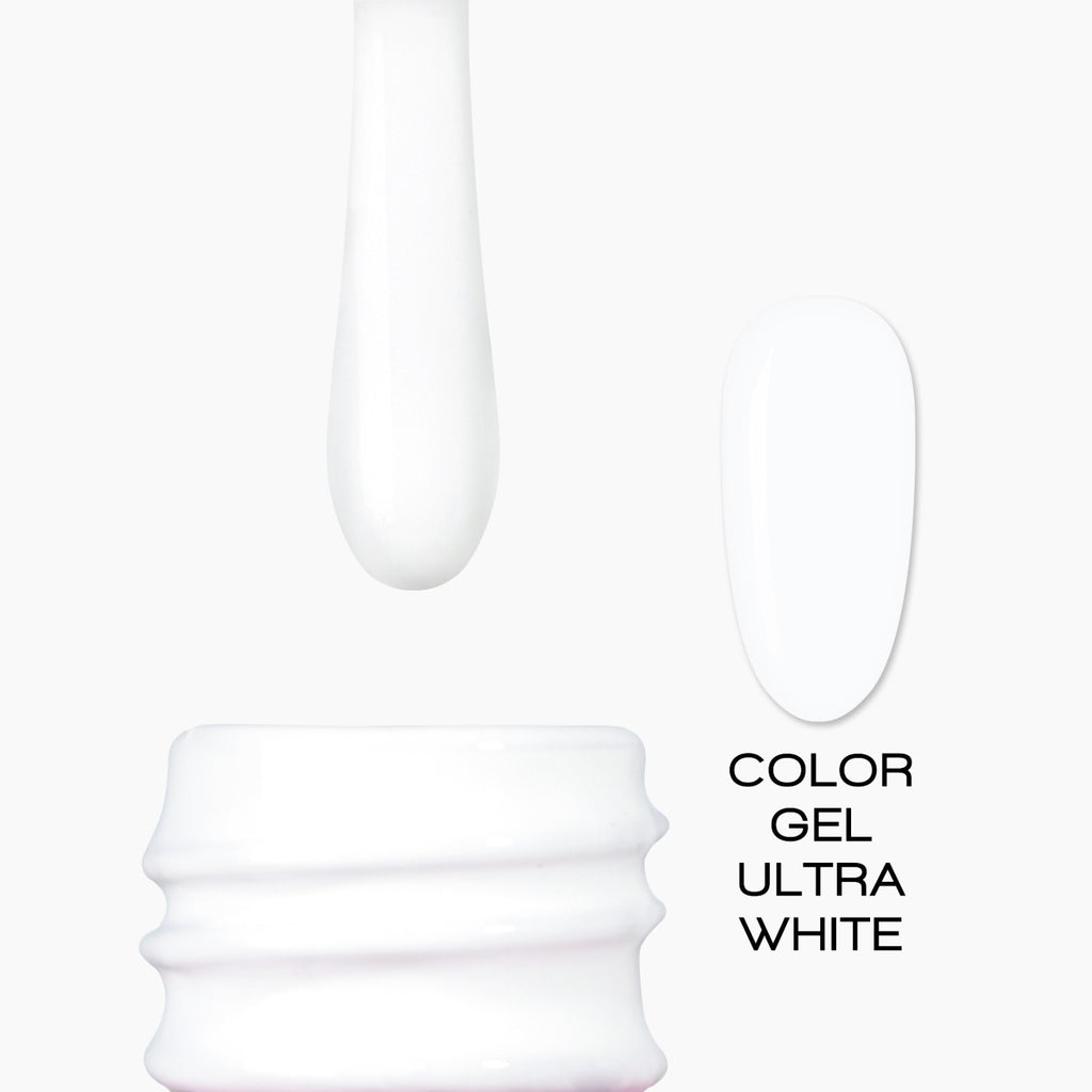 BEYOU Professional Color Gel Ultra White Білий гель-лак 15 мл