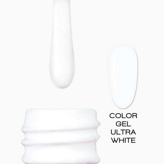 BEYOU Professional Color Gel Ultra White White Gel Polish 15 ml