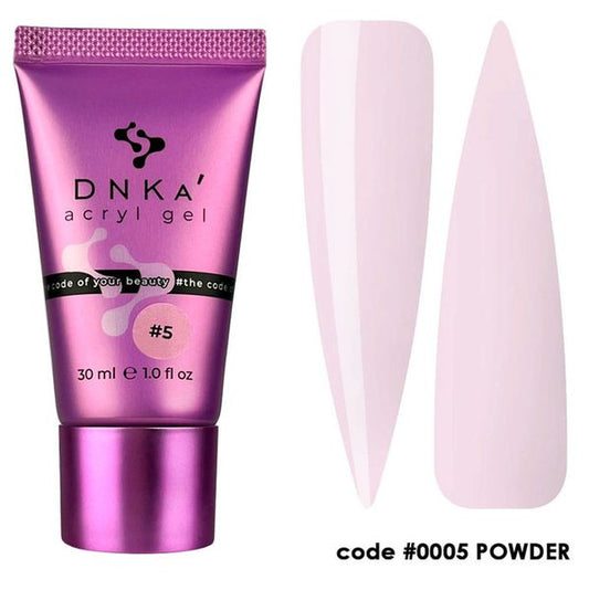 DNKa' Аcryl Gel #0005 Powder (tube) 30мл Гель для нарощування нігтів AGD0005T