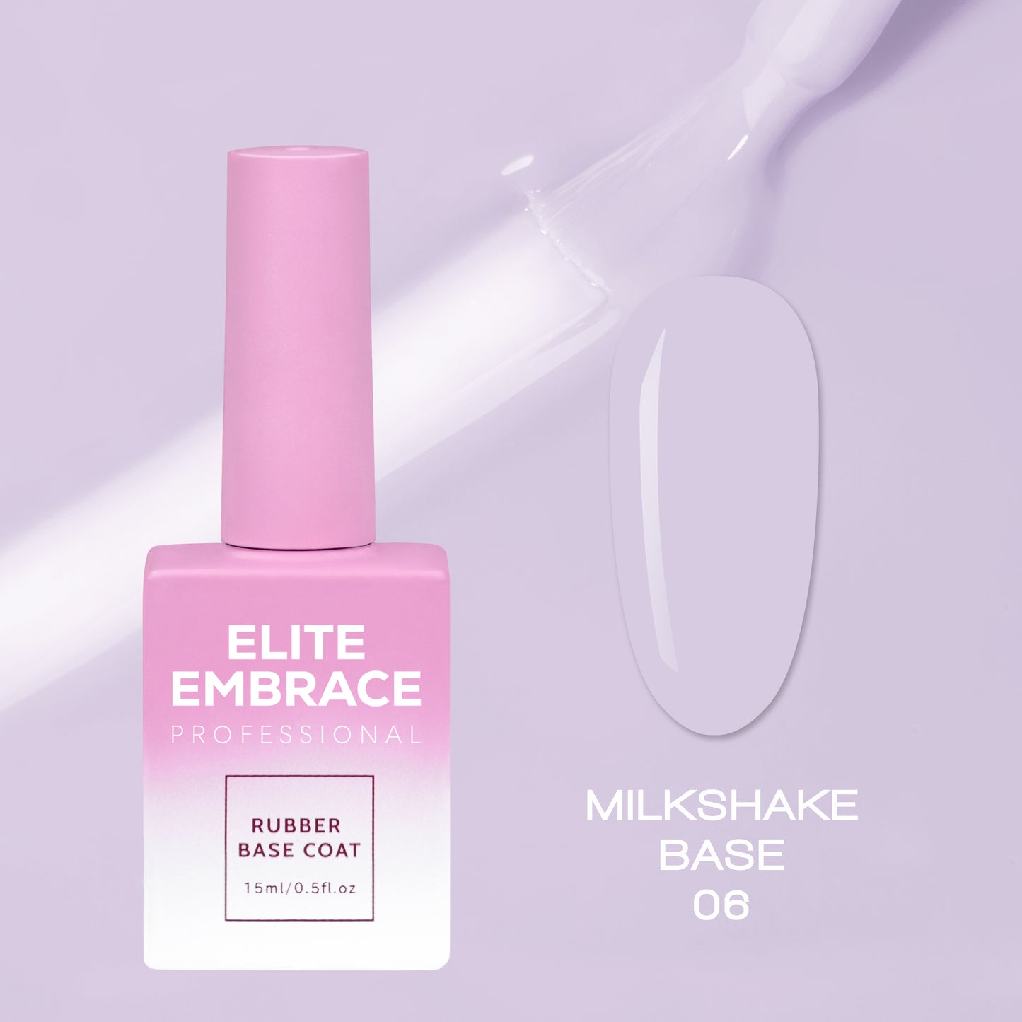 ELITE EMBRACE Professional Milkshake Base 06 15мл База Ніжного Кольору EMB0615