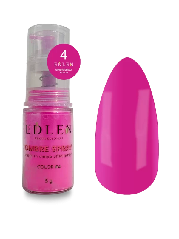 Пудра спрей для дизайну Edlen Professional Ombre Spray
