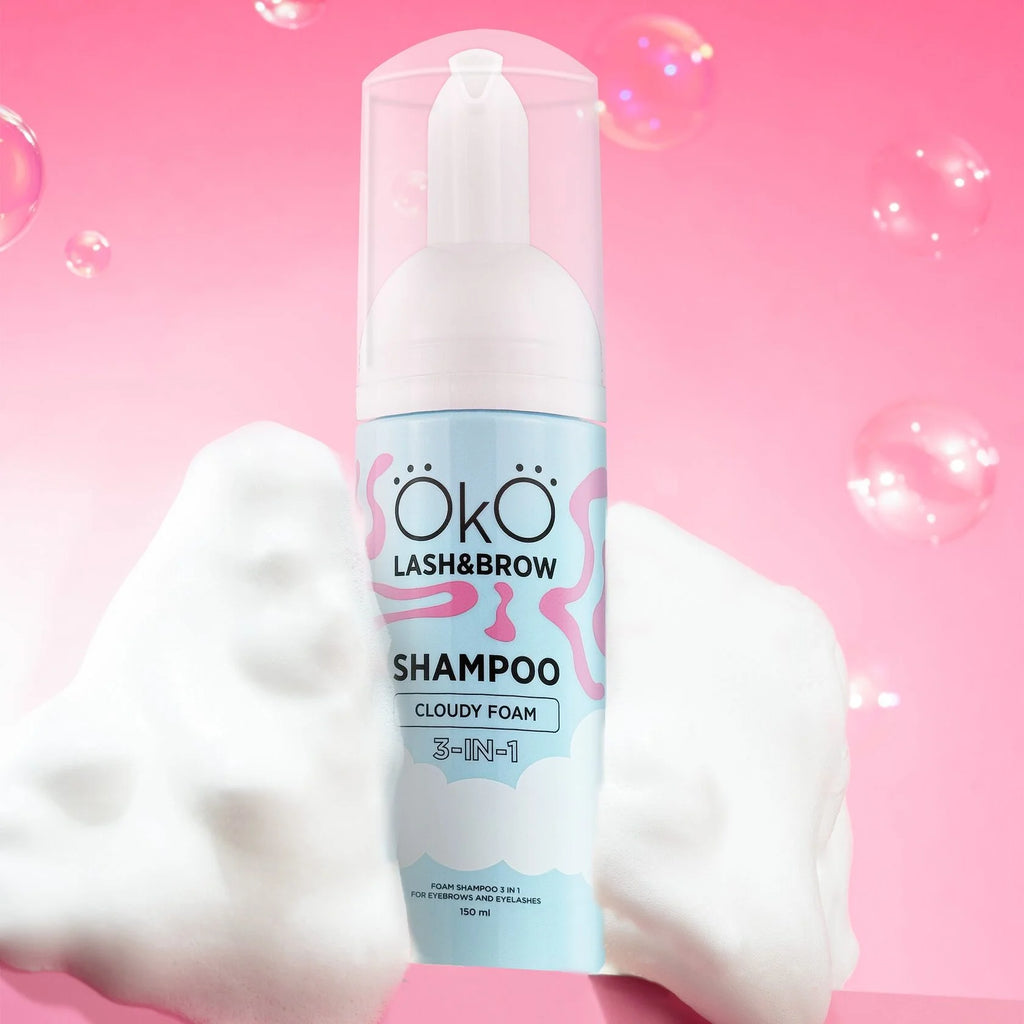 Шампунь-піна 3в1 OKO Shampoo Cloudy Foam, 80\150 мл