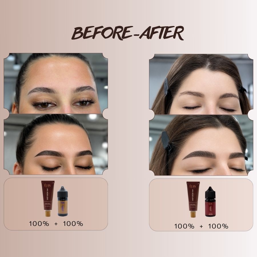 ÉLAN PROFESSIONAL LINE Фарба для брів «Deep Brow Tint 2.0» 20 ml