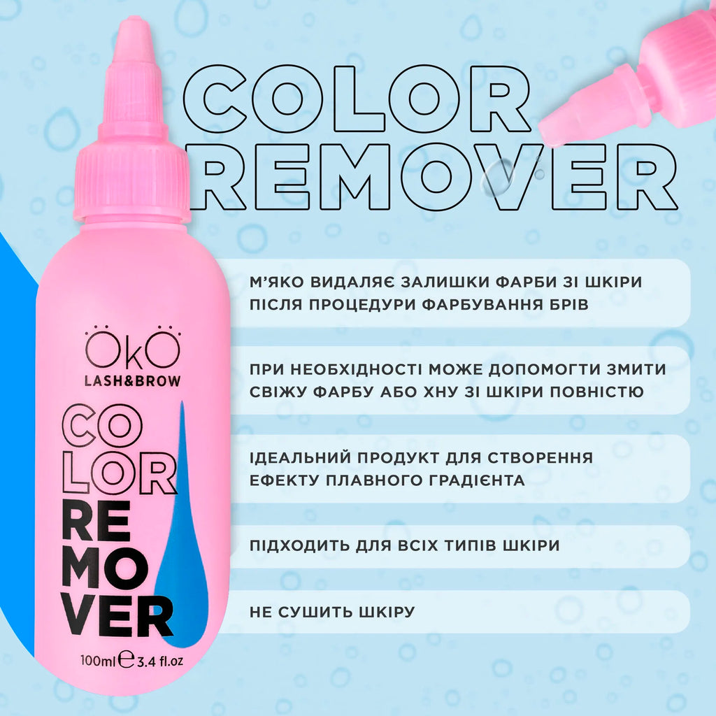 Ремувер для видалення фарби OKO Color Remover, 100 мл OKOremover