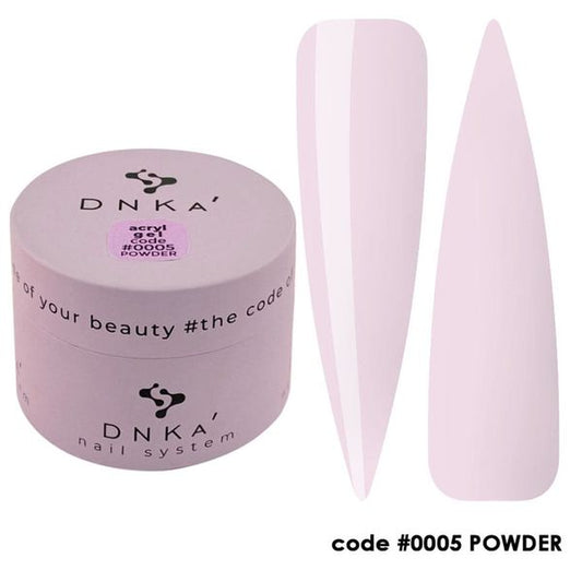 DNKa' Аcryl Gel #0005 Powder 30мл Гель для нарощування нігтів AGD0005