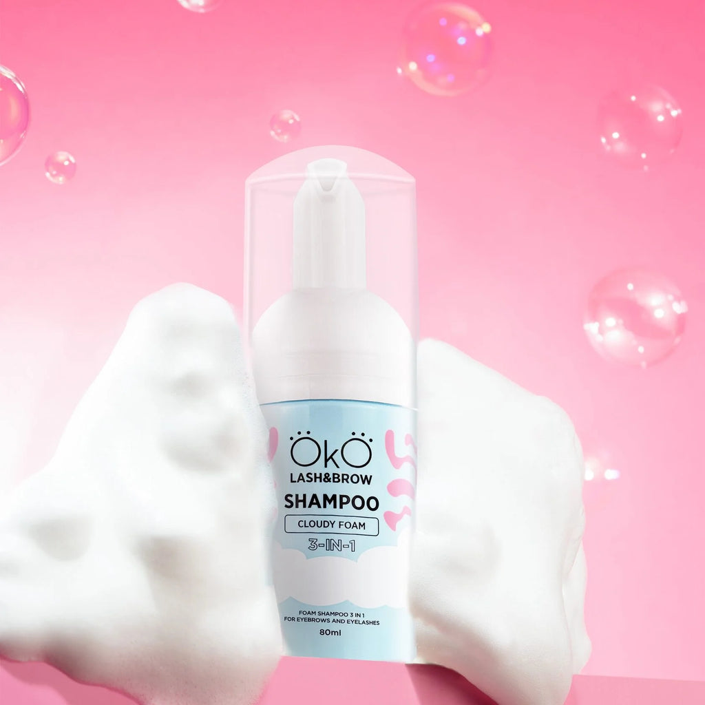 Шампунь-піна 3в1 OKO Shampoo Cloudy Foam, 80\150 мл