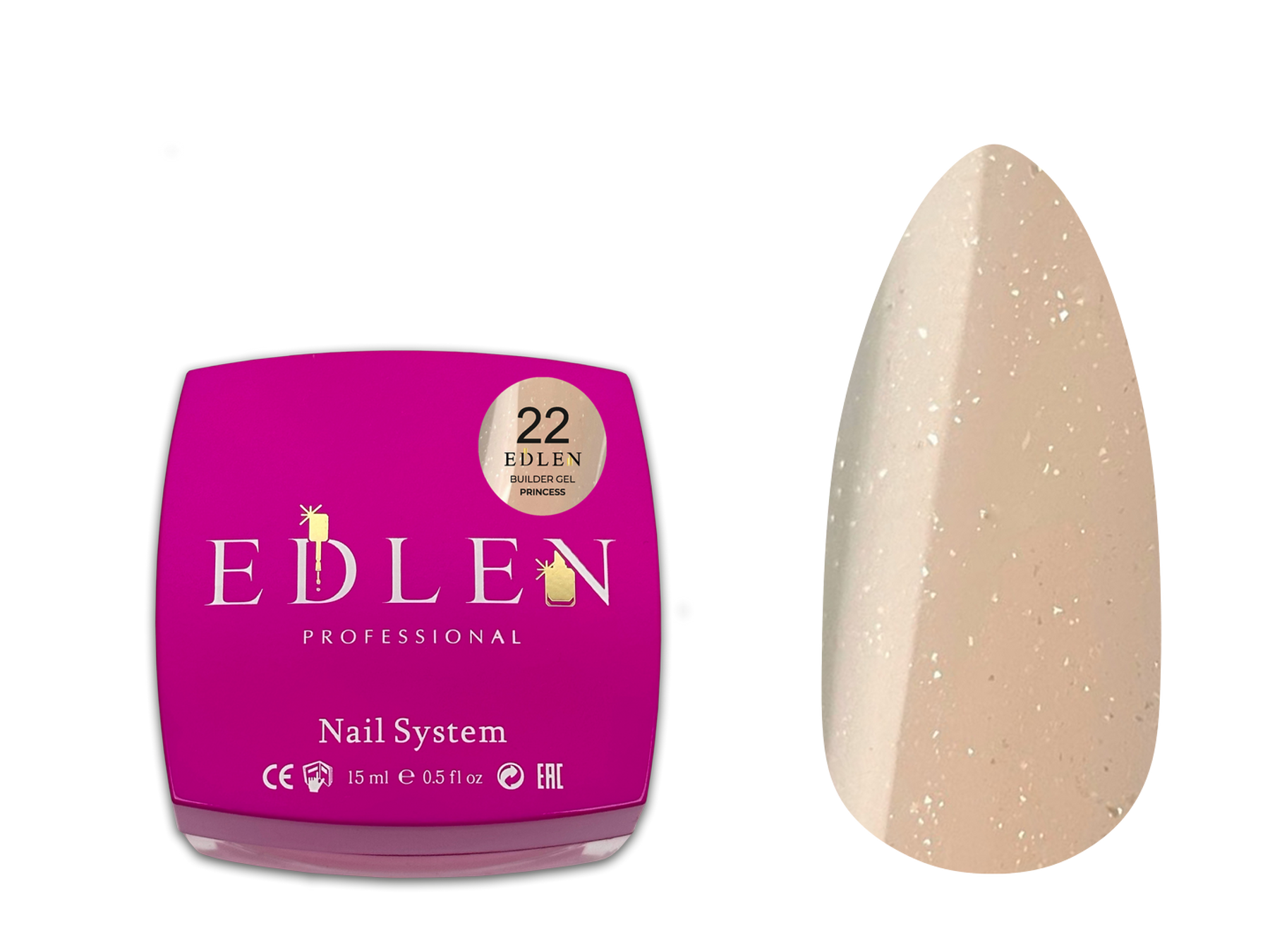 Builder gel Princess Edlen 15 мл