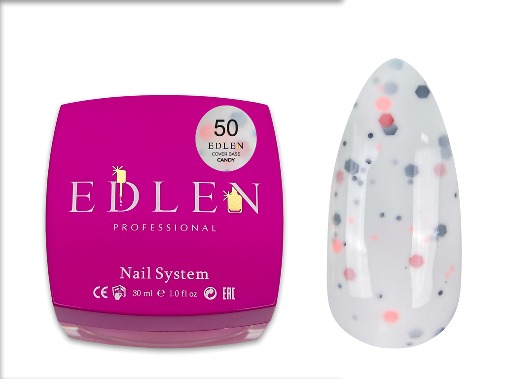 Edlen Cover base Candy База кольорова камуфлююча Едлен  30 мл