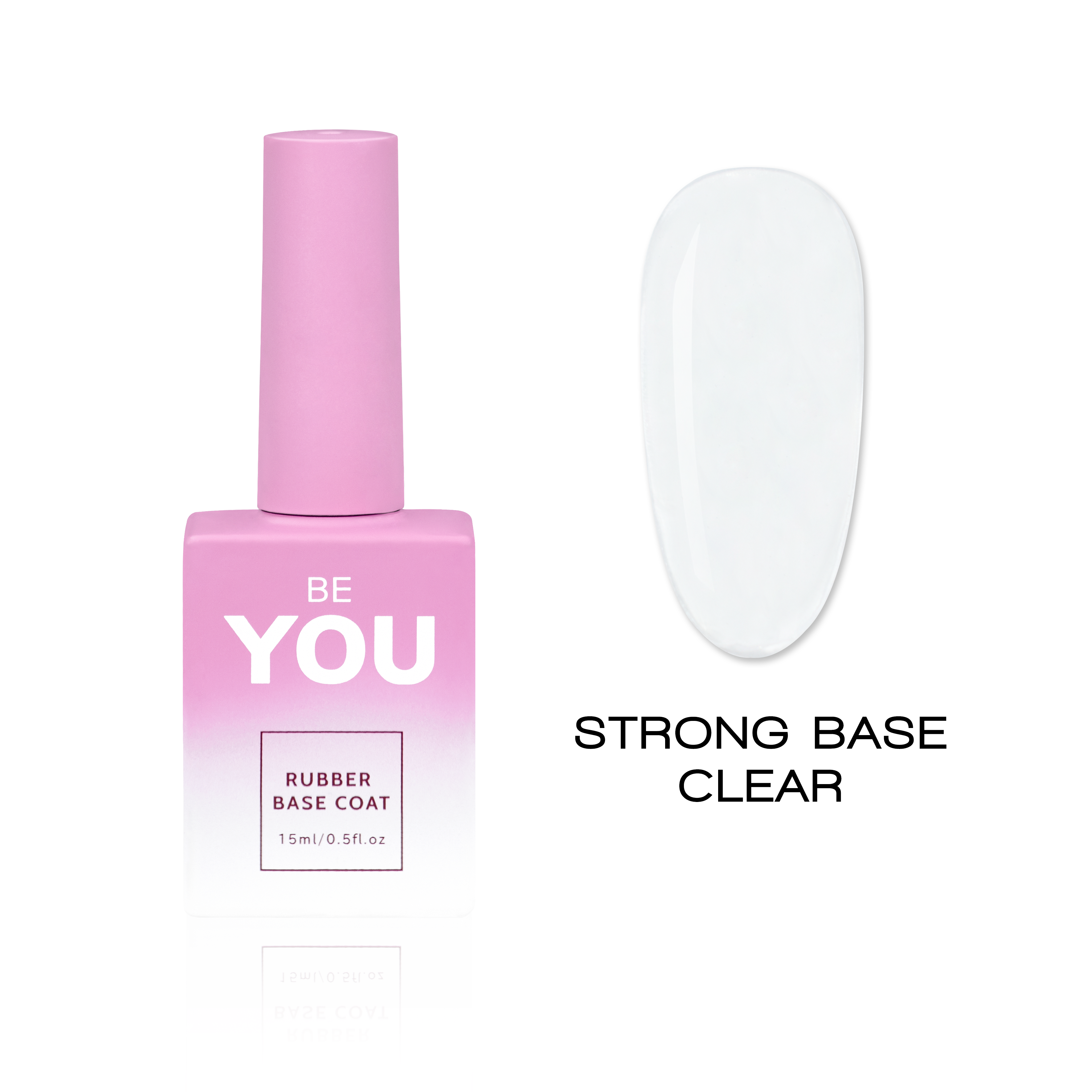 BEYOU Professional Strong Base Clear 15мл Укрiплююча Прозора База BSBC0515
