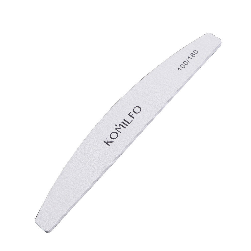 Komilfo Half-moon Nail File, Grey