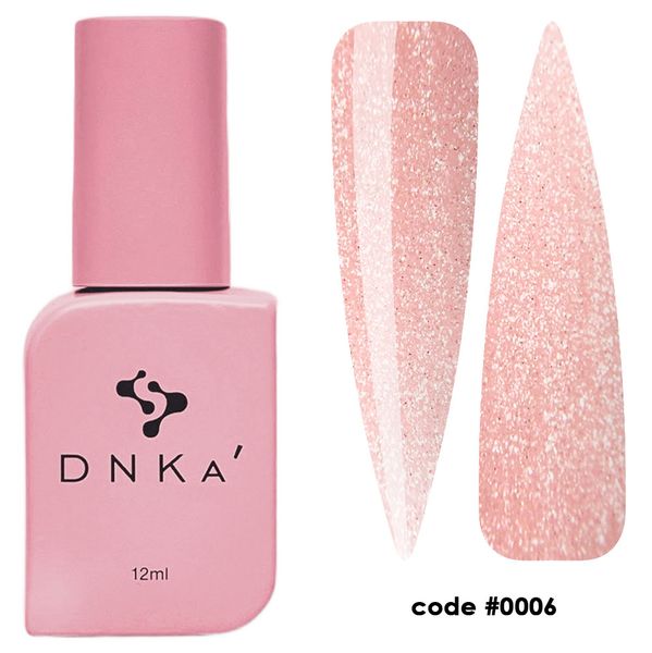 DNKa' Liquid Acrygel #0006 Shine Peach 12мл Рідкий гель для укріплення LAD0006