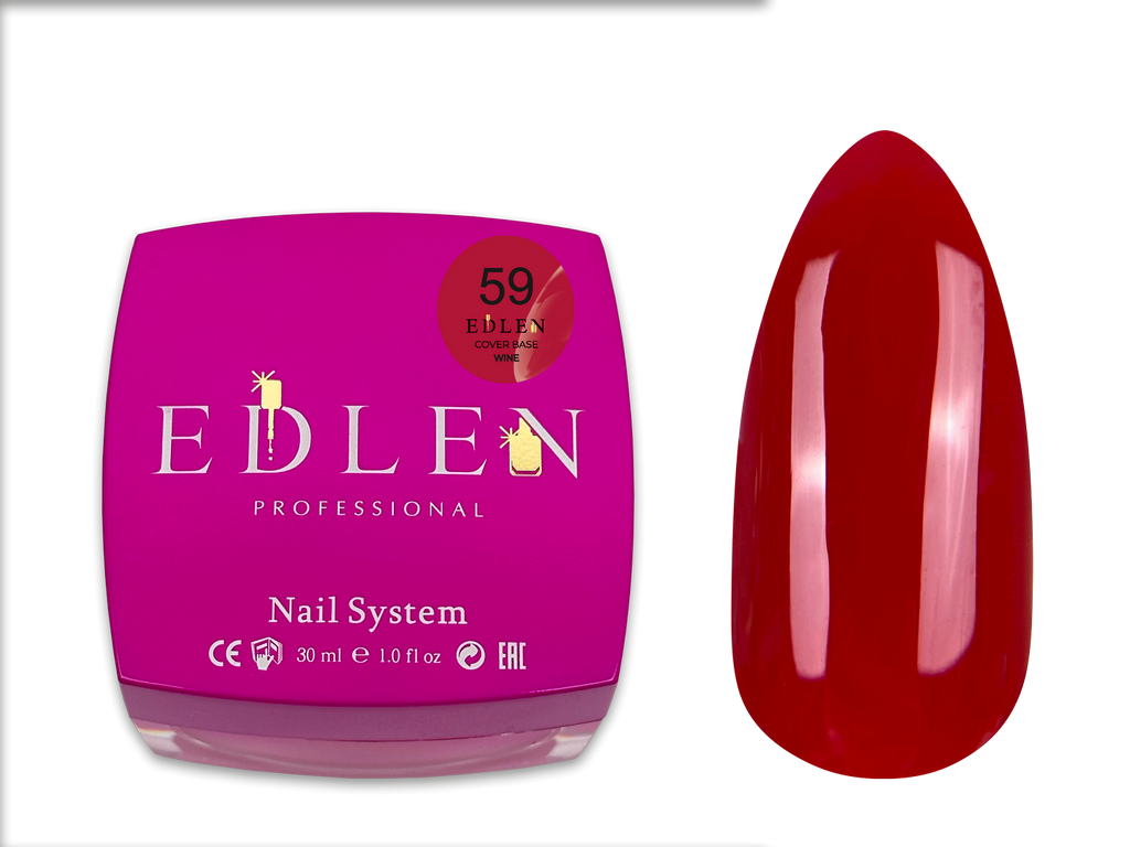 Edlen Cover Base Wine База кольорова камуфлююча Едлен  30 мл