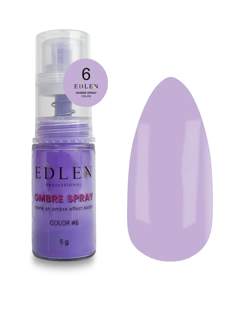 Пудра спрей для дизайну Edlen Professional Ombre Spray