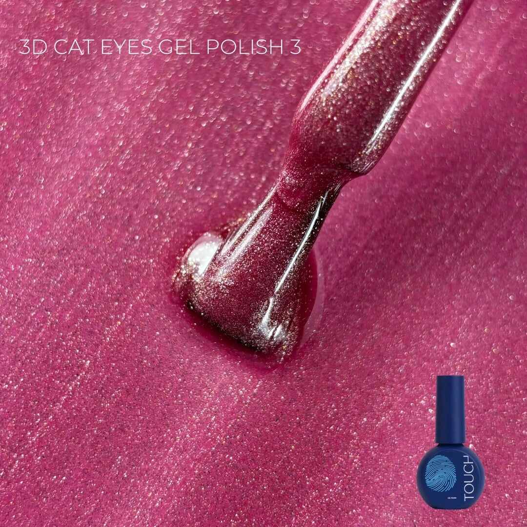 Touch Gel Polish 3D Cat Eyes, Гель-Лак «Котяче Око» 9 мл