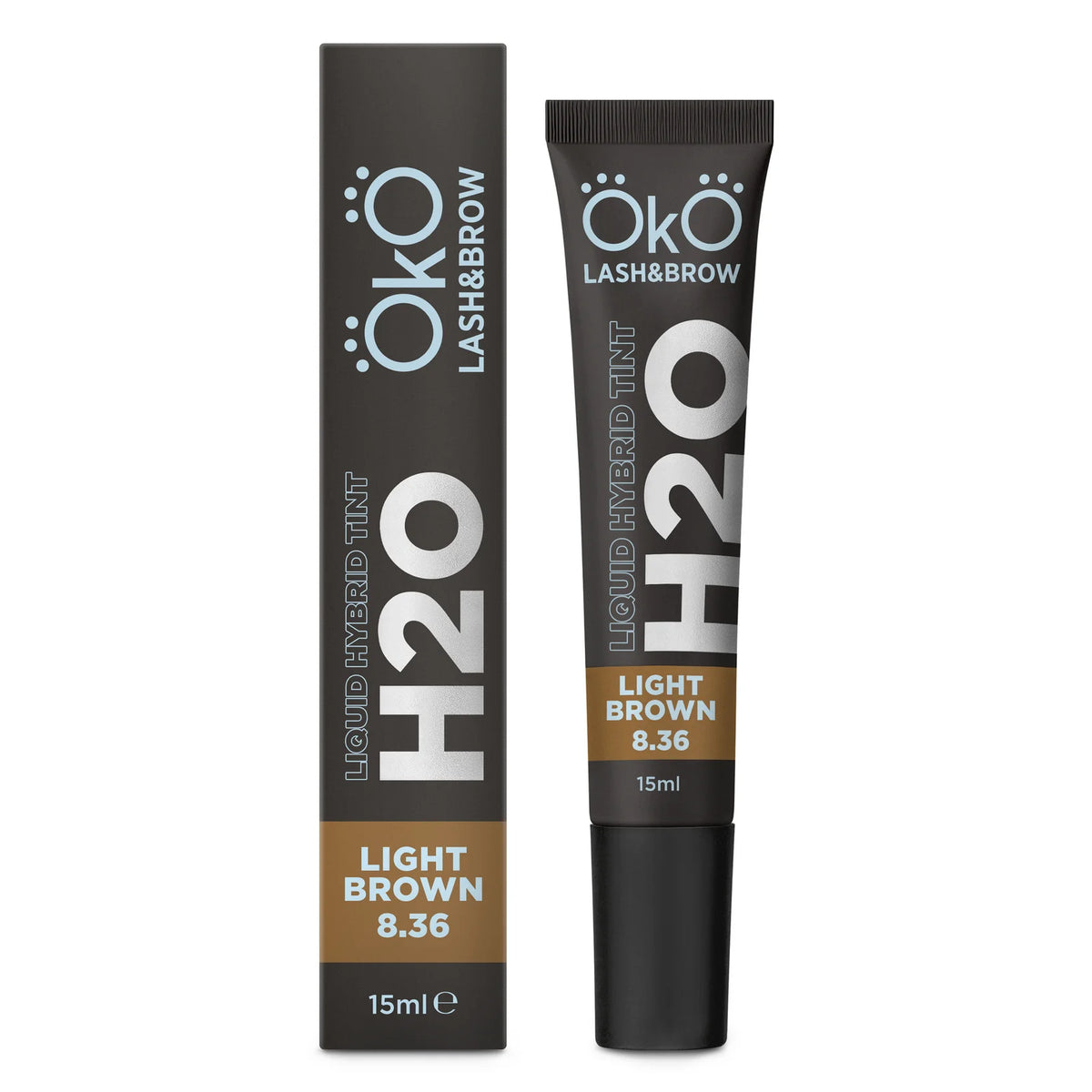 Фарба для брів та вій OKO Liquid Hybrid Tint H20,15 мл