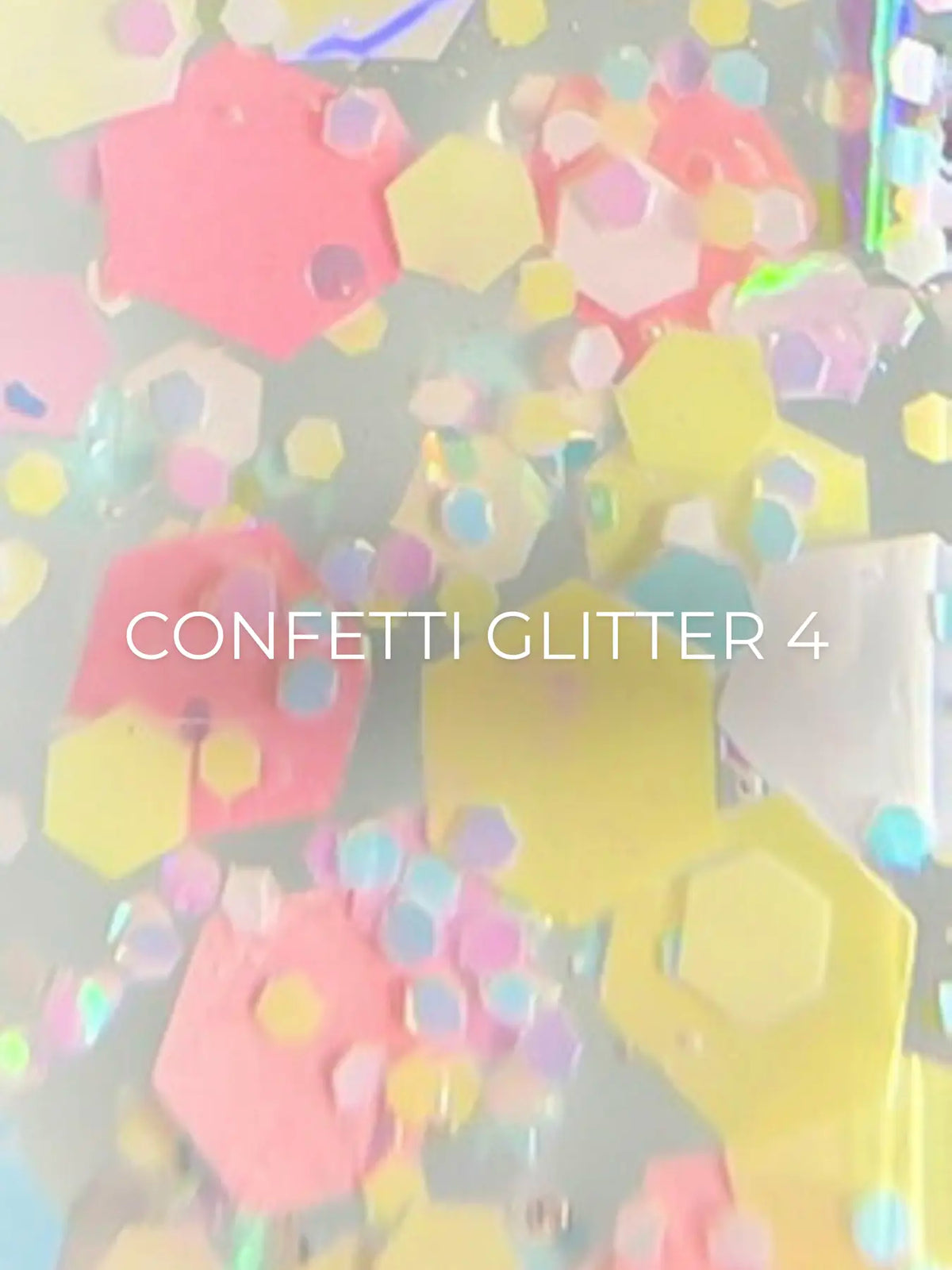 Гель-лак Edlen Confetti Glitter 5 мл