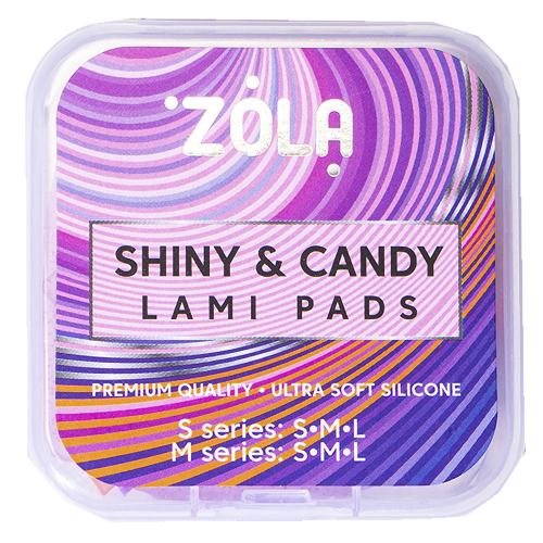 ZOLA ВАЛИКИ ДЛЯ ЛАМІНУВАННЯ SHINY & CANDY LAMI PADS (S SERIES -S, M, L, M SERIES -S, M, L) 05126