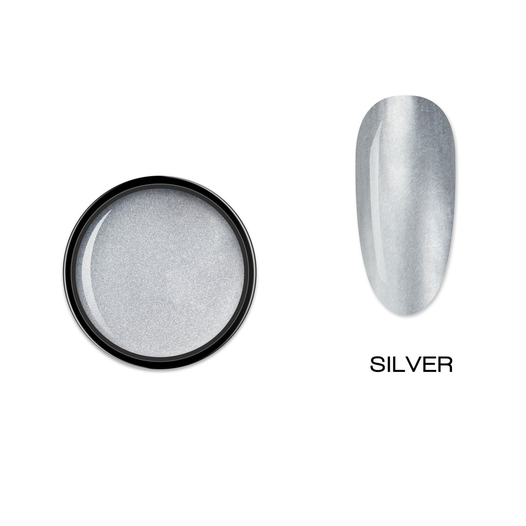 ELITE EMBRACE Professional Metallic gels silver 5г Металічний гель (срібло) EMGS05