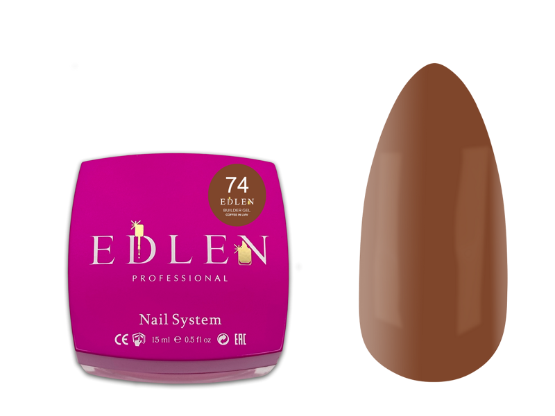 Edlen Builder gel "Coffee in Lviv" 15 ml