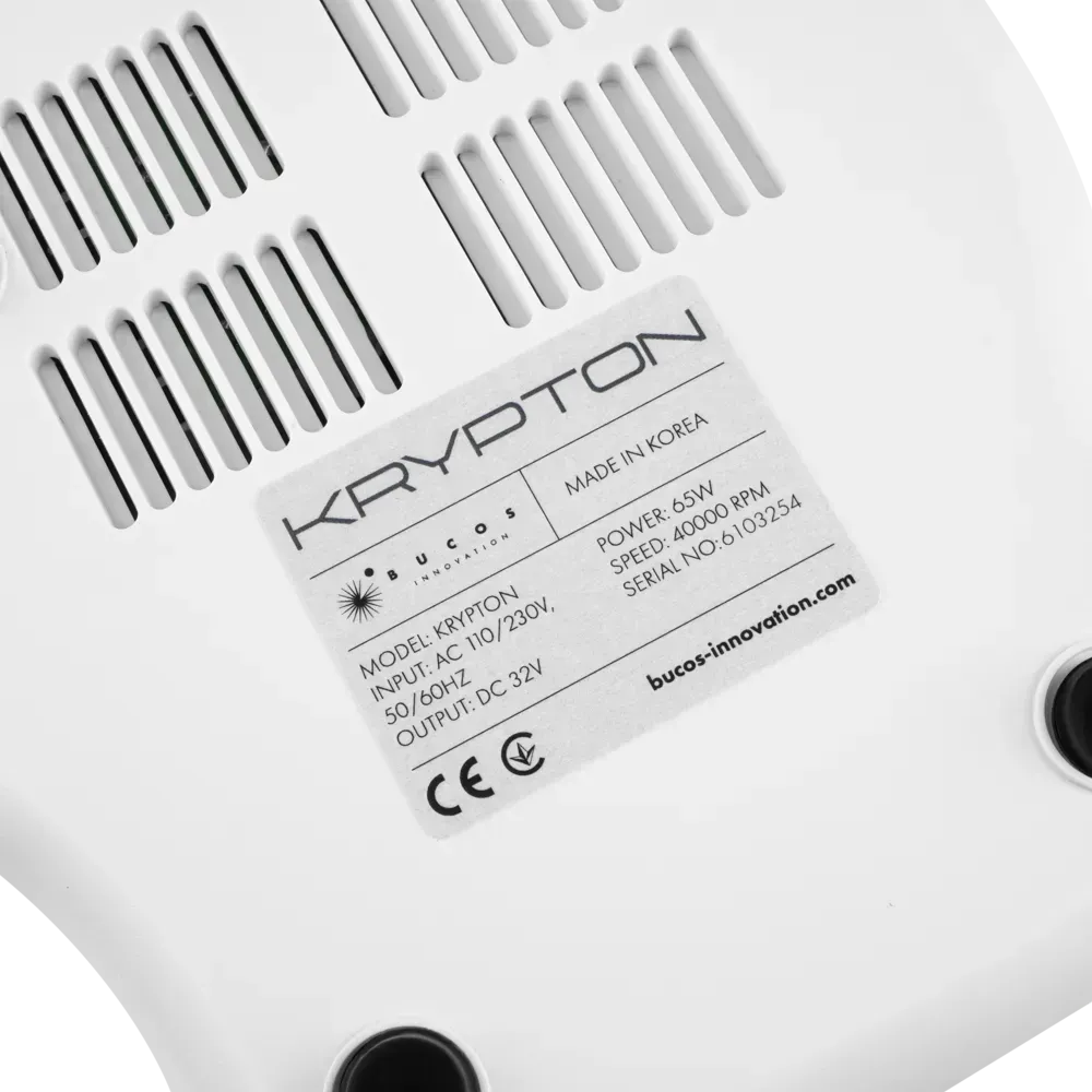 Професійний фрезер для манікюру та педикюру KRYPTON XPS-400 WHITE/GRAY BLD3390127