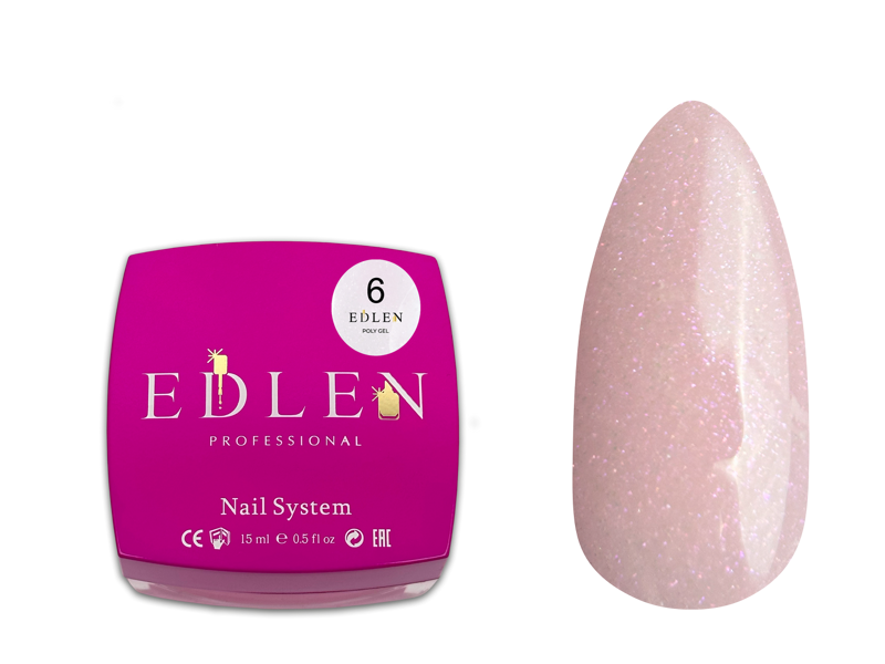 Poly gel Edlen Полігель 15 мл