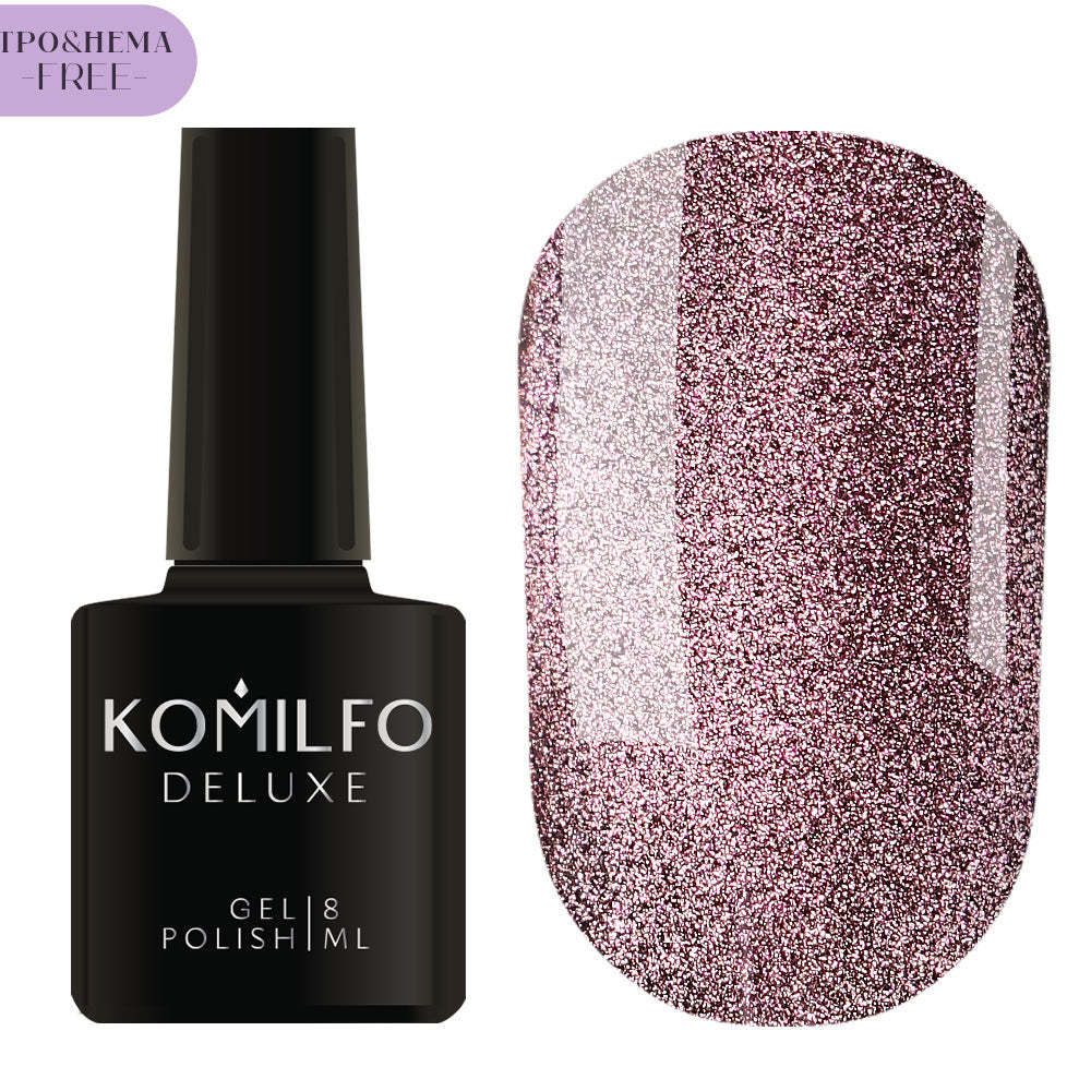 Komilfo гель-лак 9D Cat Eye HEMA/TPO free, 8 мл