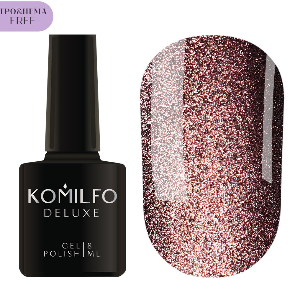 Komilfo гель-лак 9D Cat Eye HEMA/TPO free, 8 мл