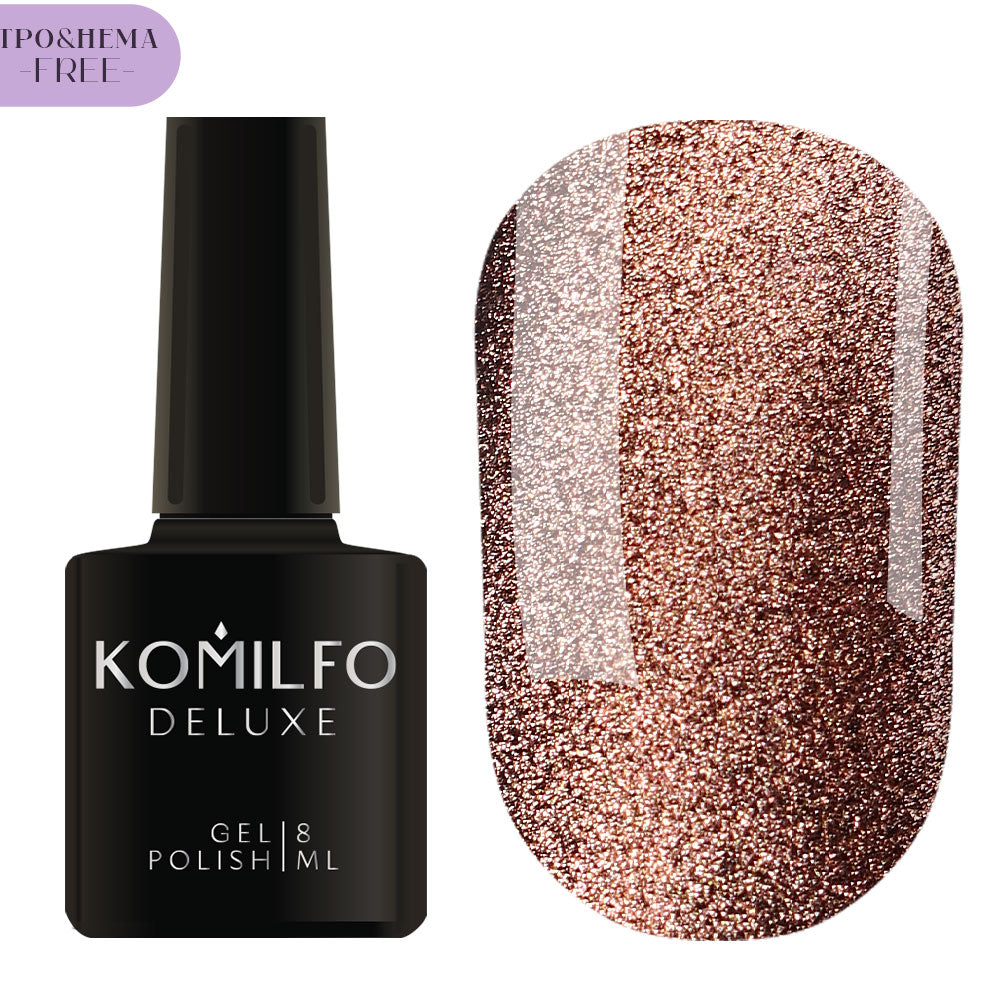 Komilfo гель-лак 9D Cat Eye HEMA/TPO free, 8 мл