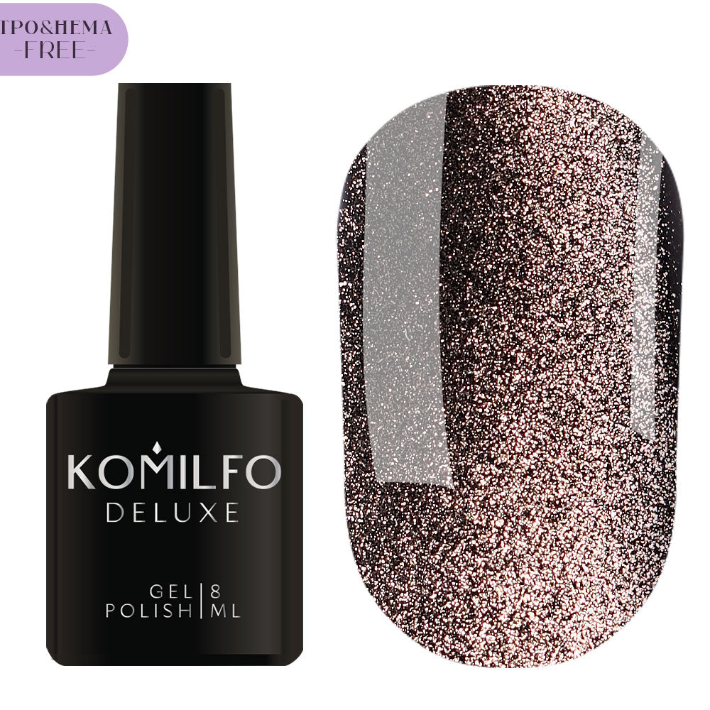 Komilfo гель-лак 9D Cat Eye HEMA/TPO free, 8 мл