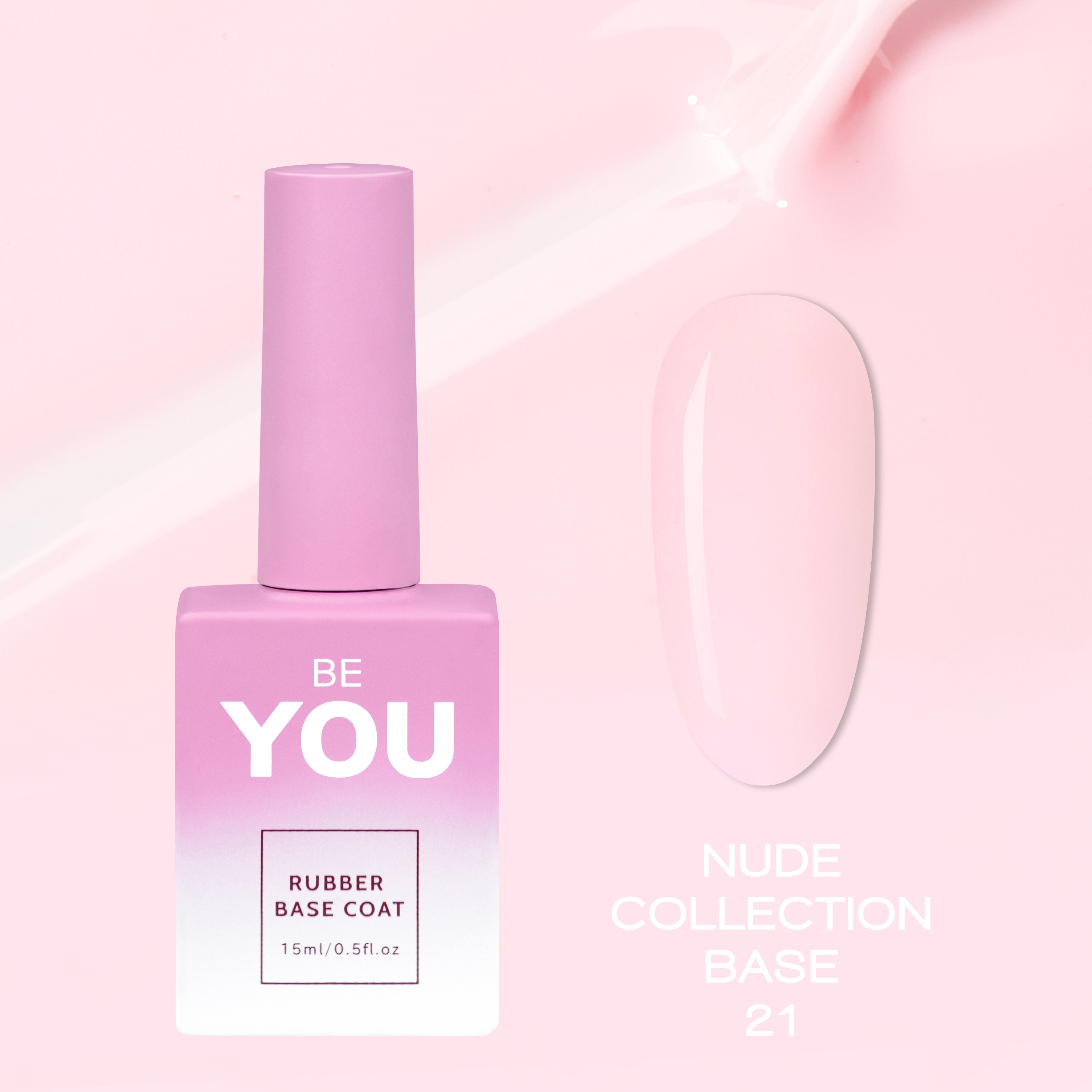 BEYOU Professional Nude Collection Base 21 15мл Нюдова База BNB2115