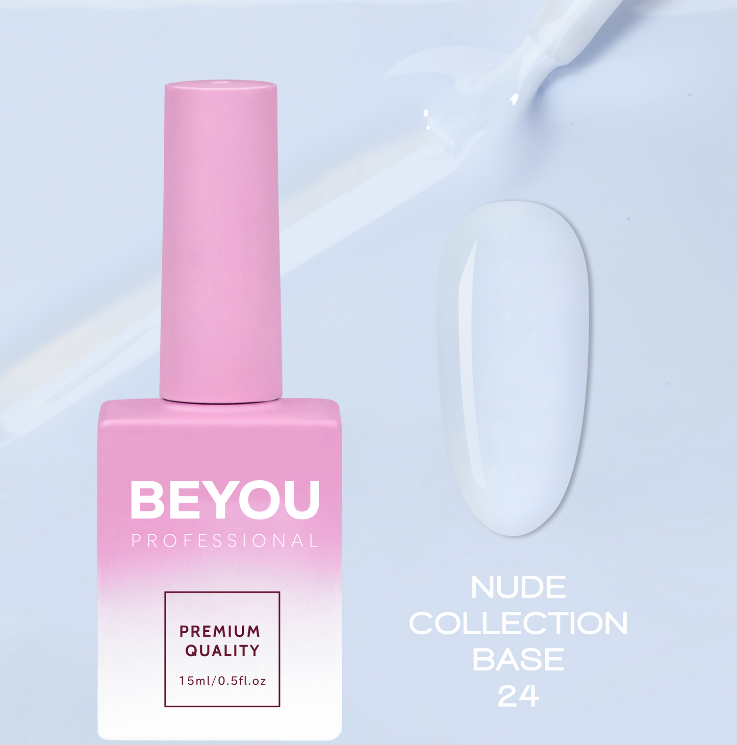 BEYOU Professional Nude Collection Base 24 15 мл Нюдова База A10293