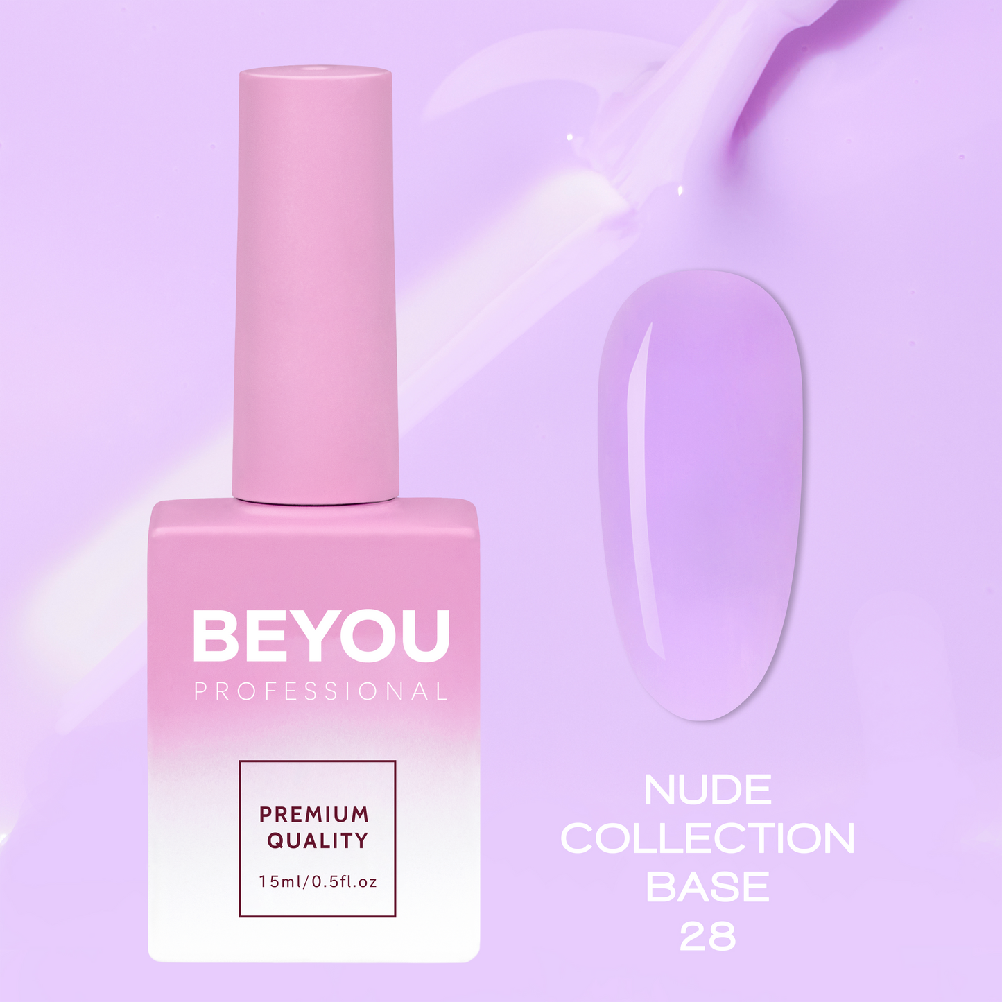 BEYOU Professional Nude Collection Base 28 15мл Нюдова База BNB2815