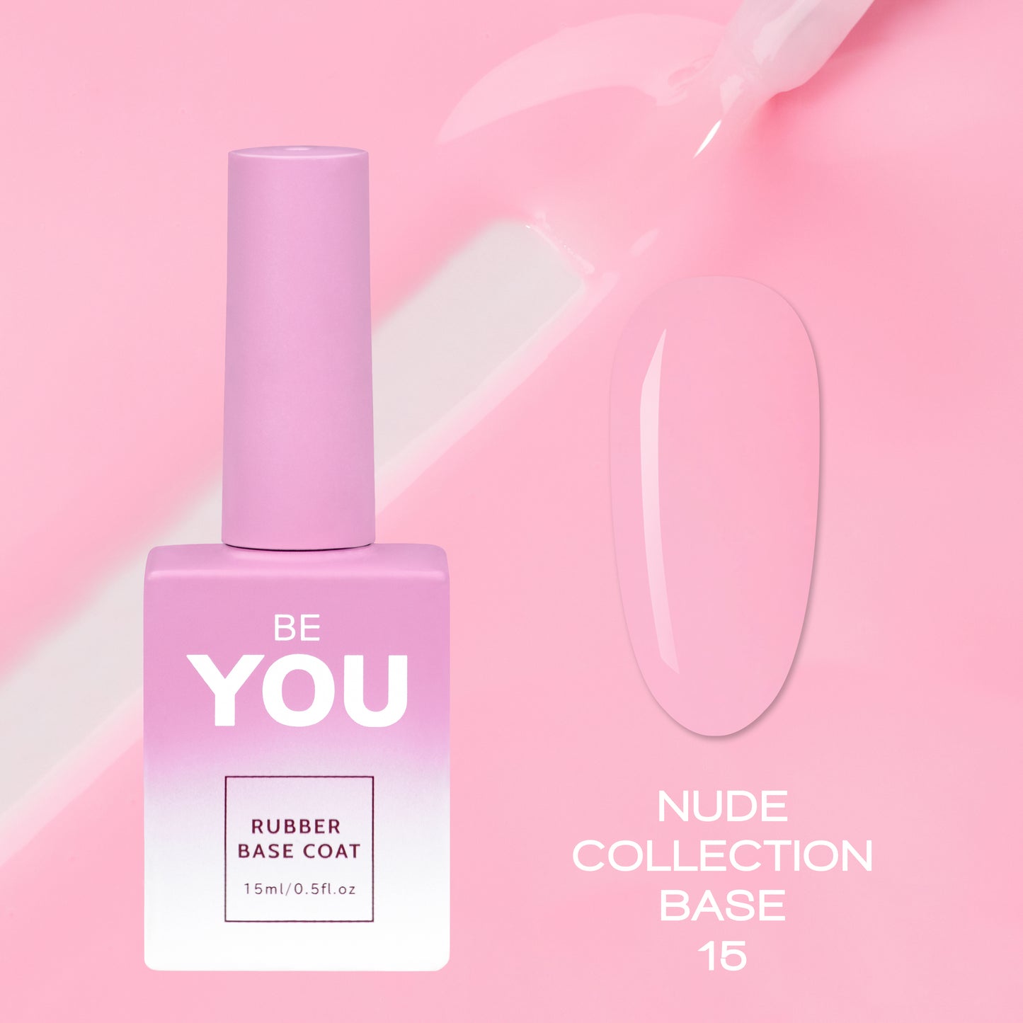 BEYOU Professional Nude collection Base 15 15мл Нюдова База BNB1515