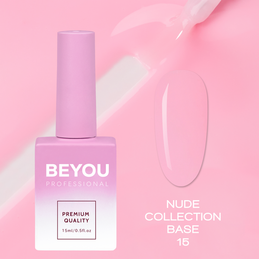 BEYOU Professional Nude collection Base 15 15мл Нюдова База BNB1515