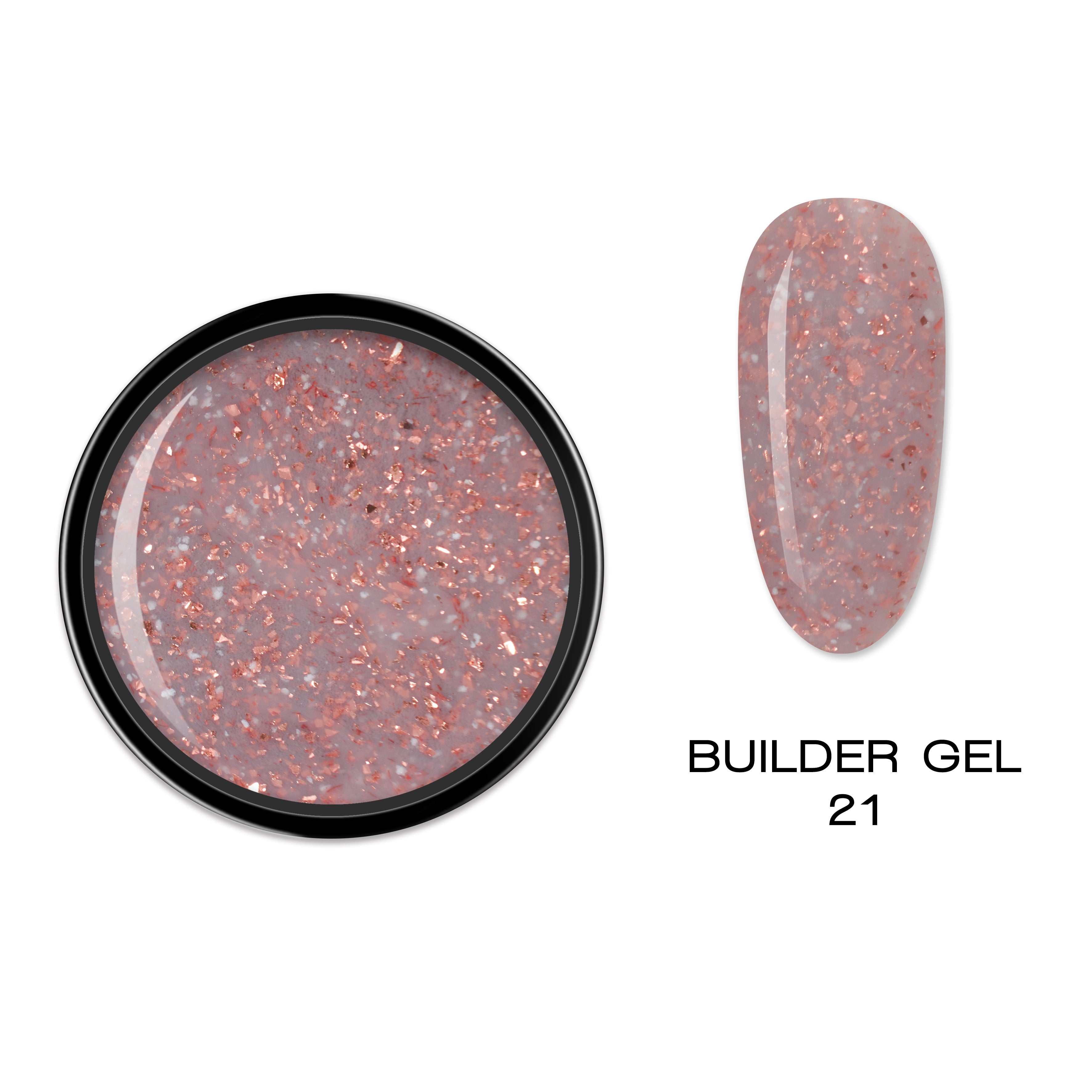 ELITE EMBRACE Professional Builder Gel 21 30г Гель для Моделювання нігтів EBG2130