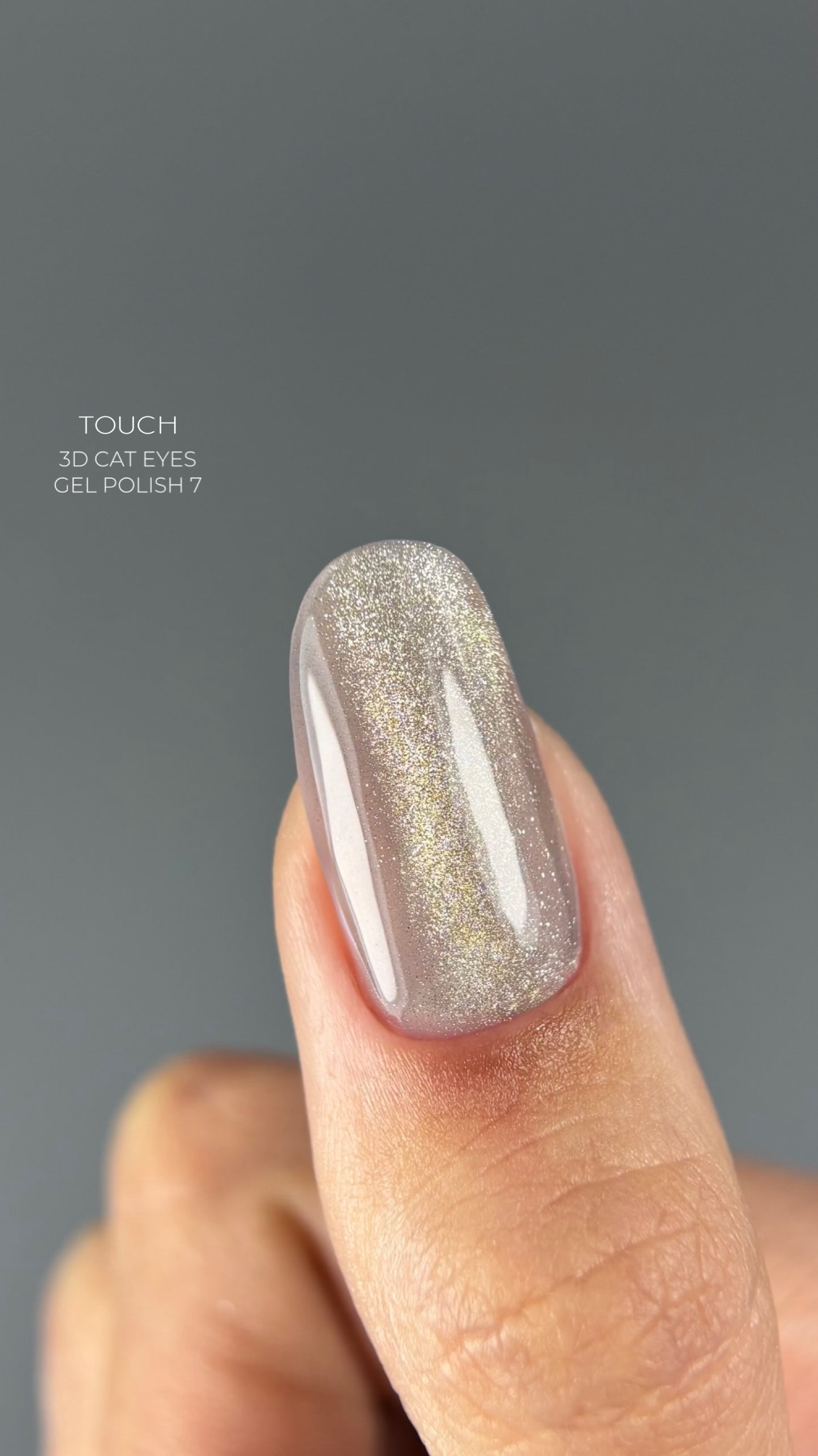 Touch Gel Polish 3D Cat Eyes, Гель-Лак «Котяче Око» 9 мл