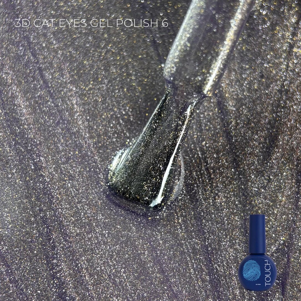 Touch Gel Polish 3D Cat Eyes, Гель-Лак «Котяче Око» 9 мл