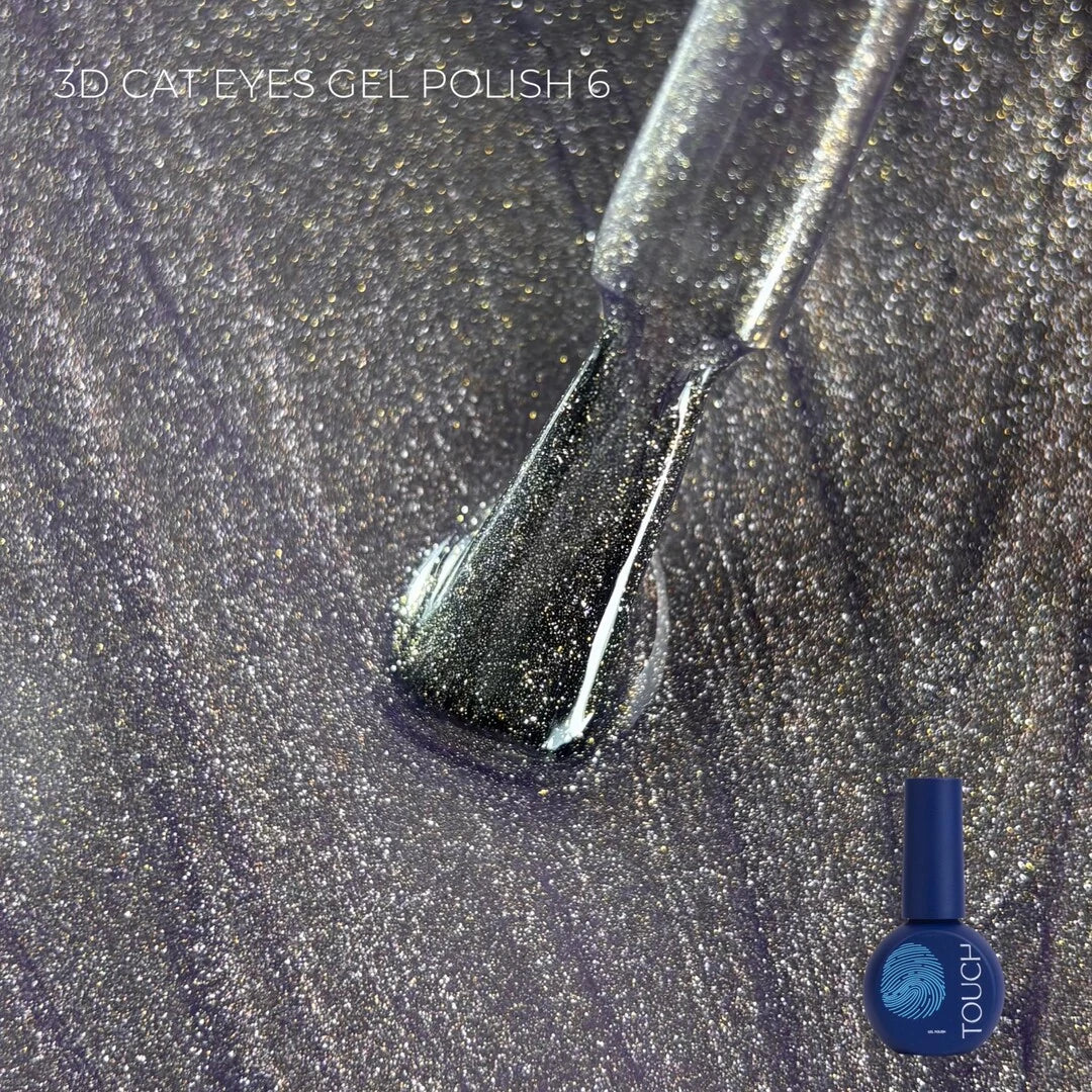 Touch Gel Polish 3D Cat Eyes, Гель-Лак «Котяче Око» 9 мл