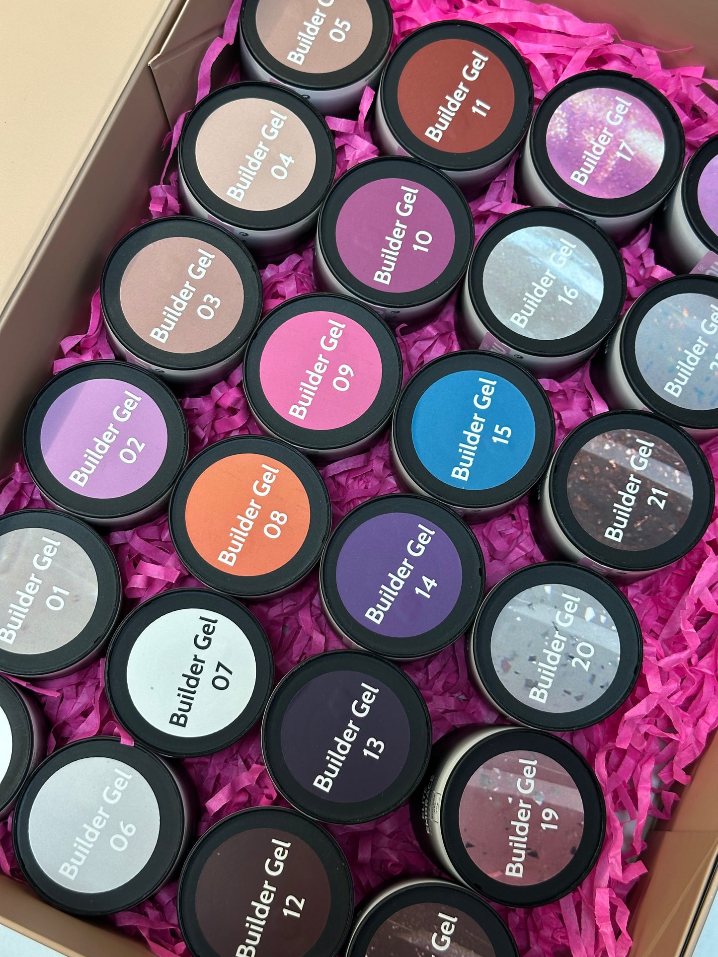 Elite Embrace Professional Бокс з Builder gel 25 шт у наборі