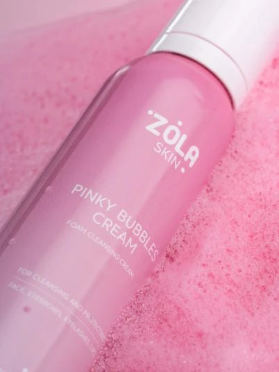 ZOLA SKIN КРЕМ-ПІНКА ДЛЯ ВМИВАННЯ PINKY BUBBLES CREAM 150мл 05692