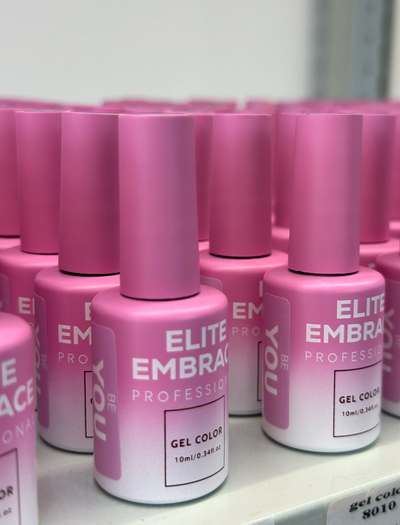 Elite Embrace Professional Бокс з гель-лаками 18 шт з блискітками