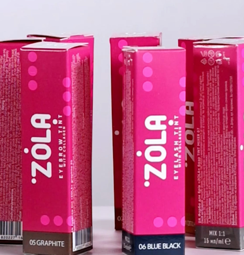 ZOLA ФАРБА ДЛЯ БРІВ З КОЛАГЕНОМ EYEBROW TINT WITH COLLAGEN 15 мл