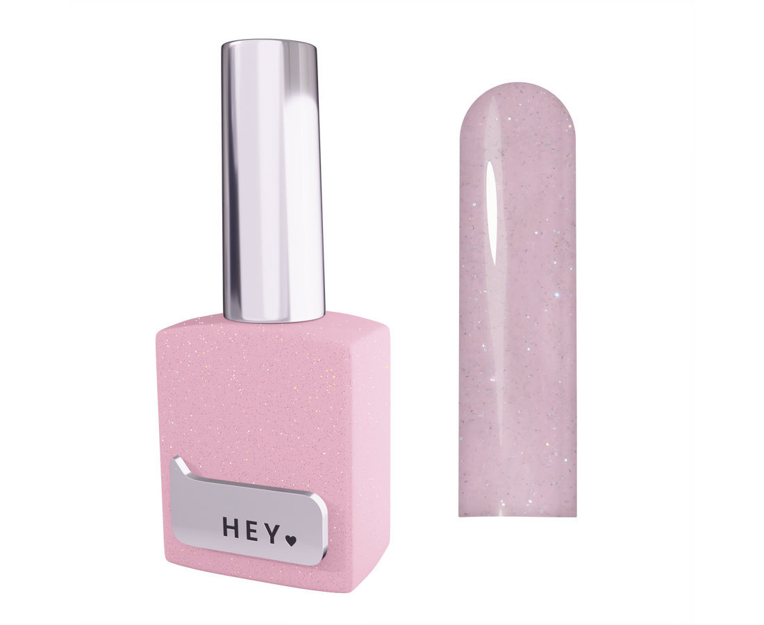HEYLOVE SMART GEL 15 ML, BUILDER GEL IN A BOTTLE, BUILDER GEL WITH SHIMMER