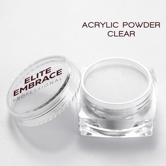 ELITE EMBRACE Professional Acrylic Powder Clear Акрилова Пудра Прозора 5г