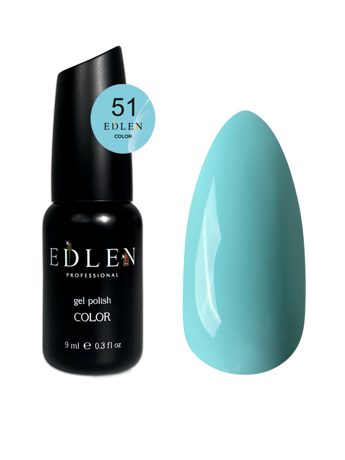 Edlen Gel Polish Color Gel Polish 9 ml