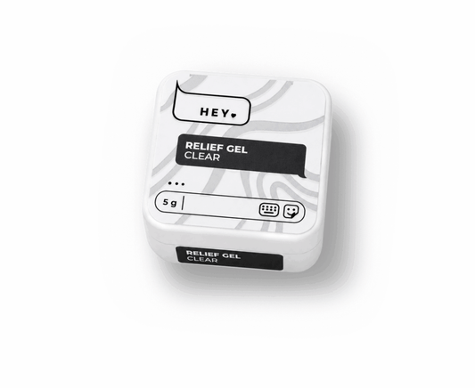 HEYLOVE RELIEF GEL CLEAR 5g Гель для створення 3D дизайнів