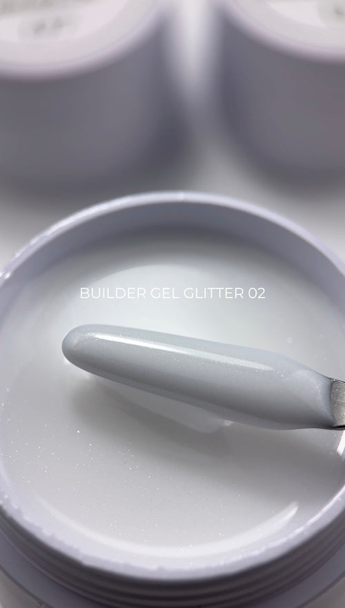 BEYOU PROFESSIONAL BUILDER GEL GLITTER Білдер гель для нарощування нігтів з блискітками 30 ml